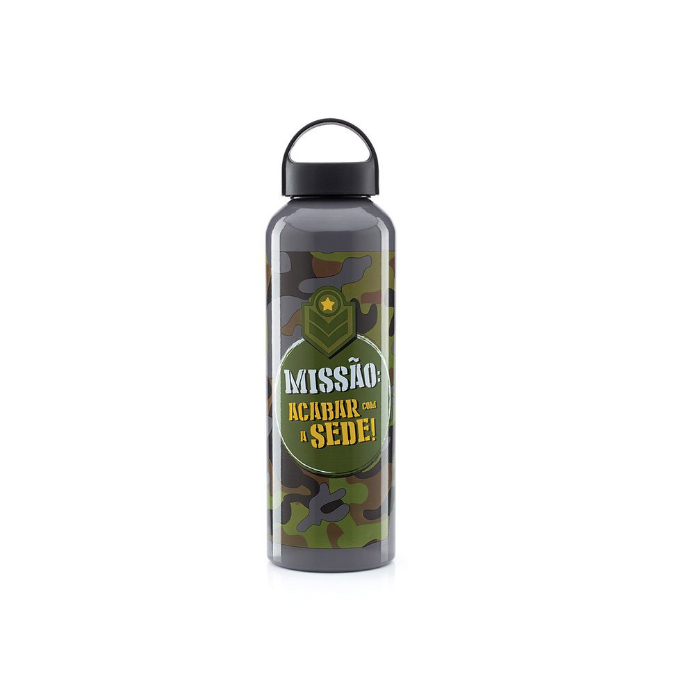 Garrafa Termica Tipo Squeeze - Camuflados