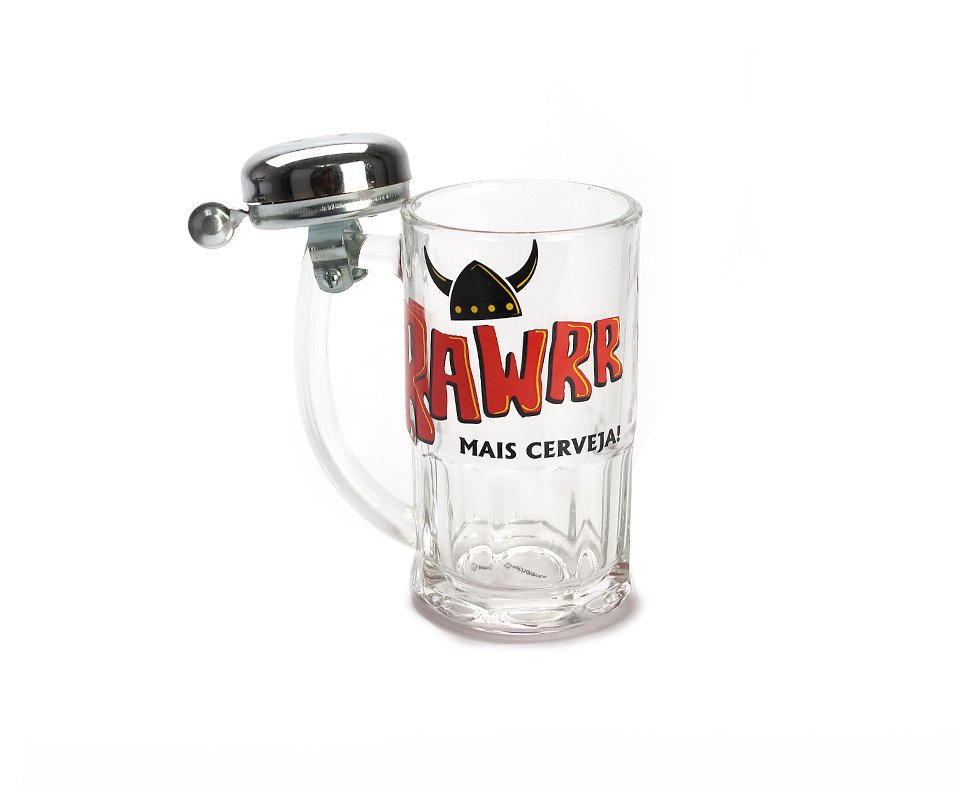 Caneca Com Campainha Viking