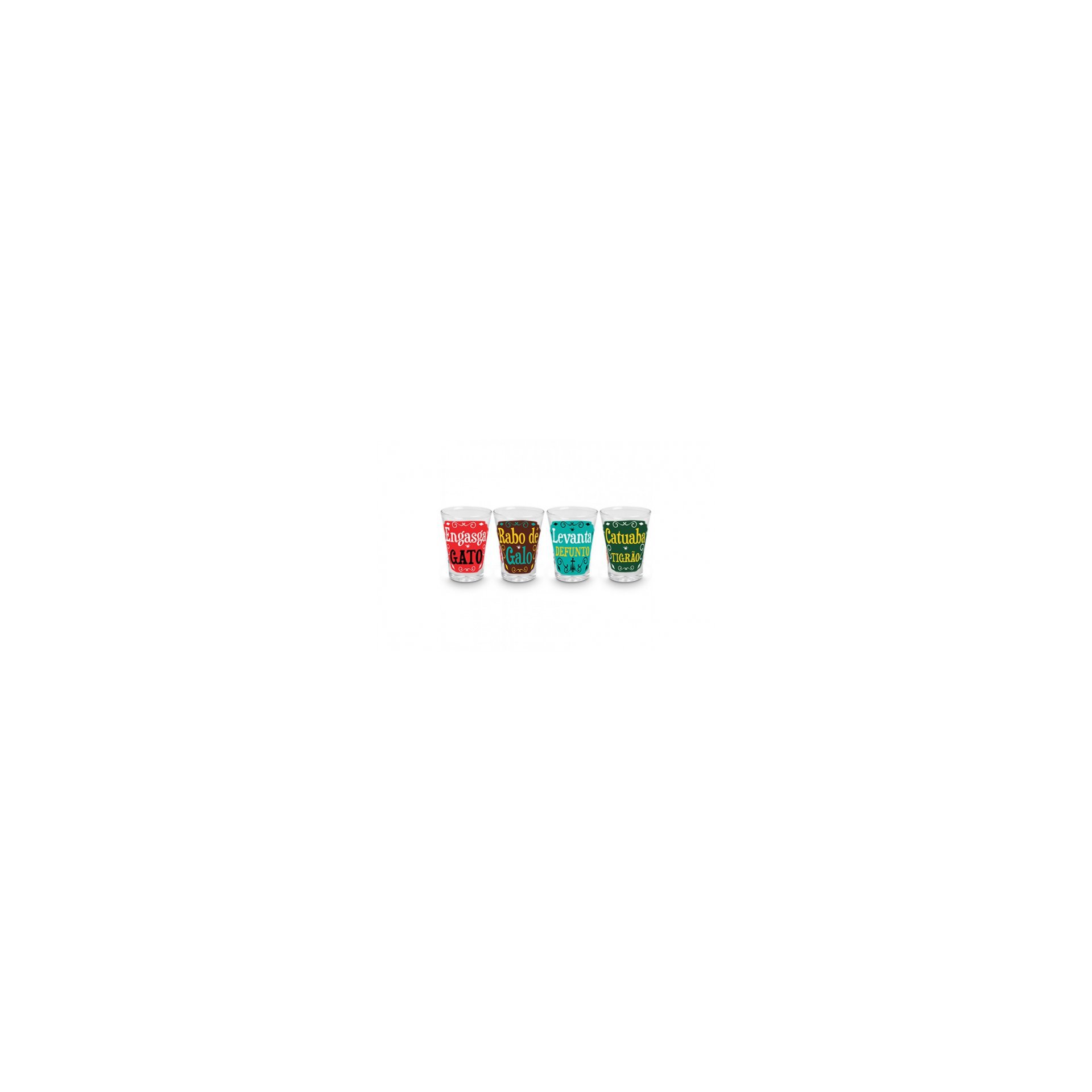 Conjunto Shot Classicos Do Boteco