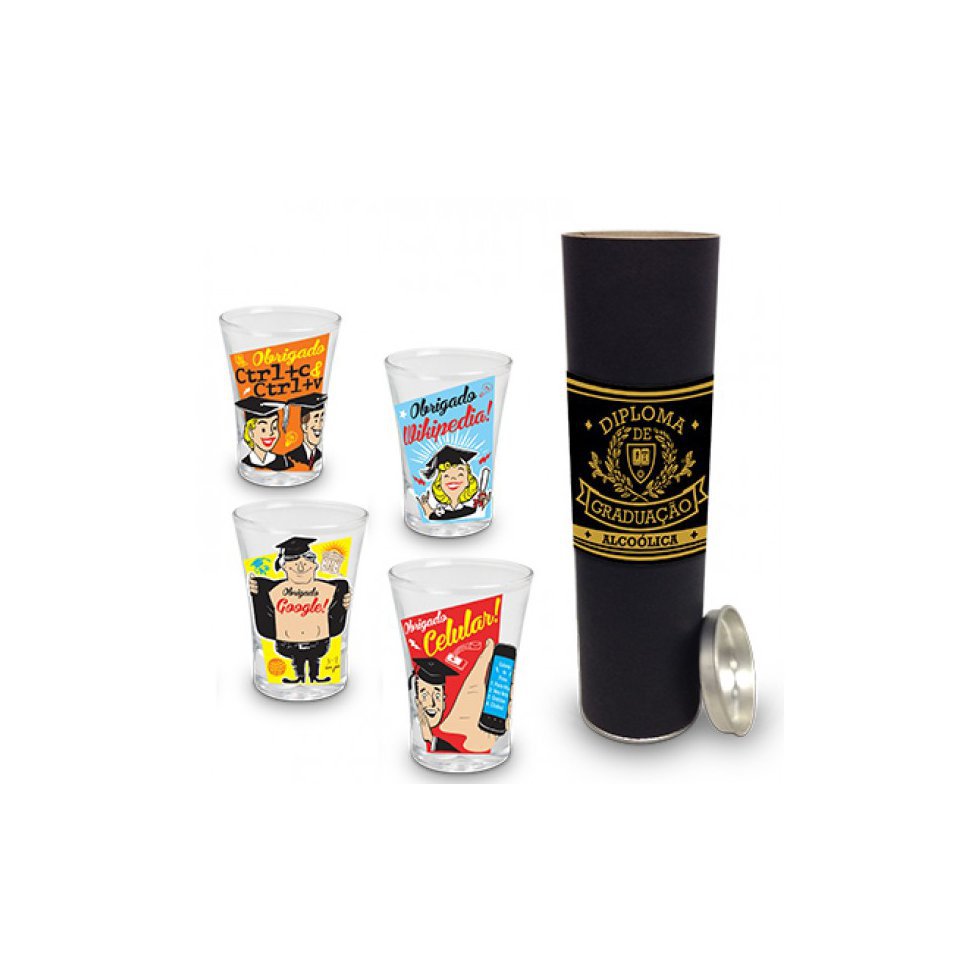 Kit Shot Formatura - Tecnologia Da Cola - Vaca Design