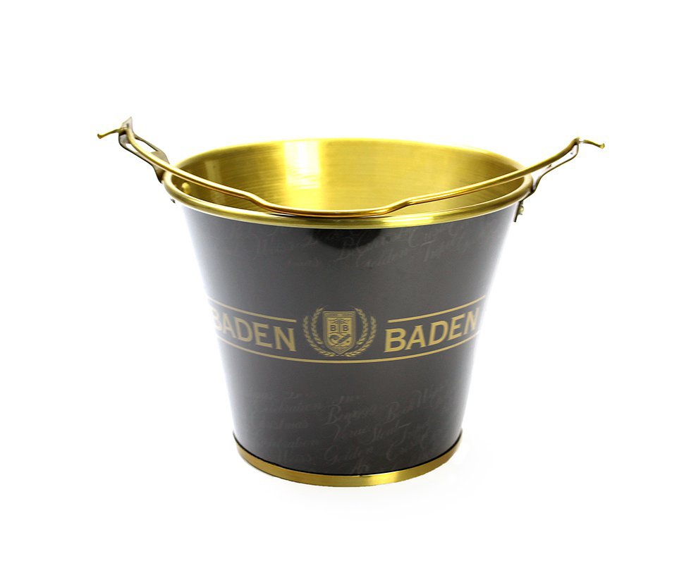 Balde Para Gelo De Alumínio - Baden Baden