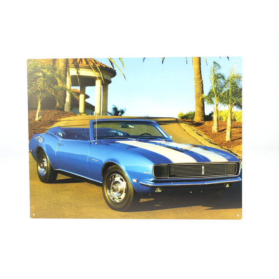 Placa Decorativa - Camaro - 39x30 Cm - All Classics