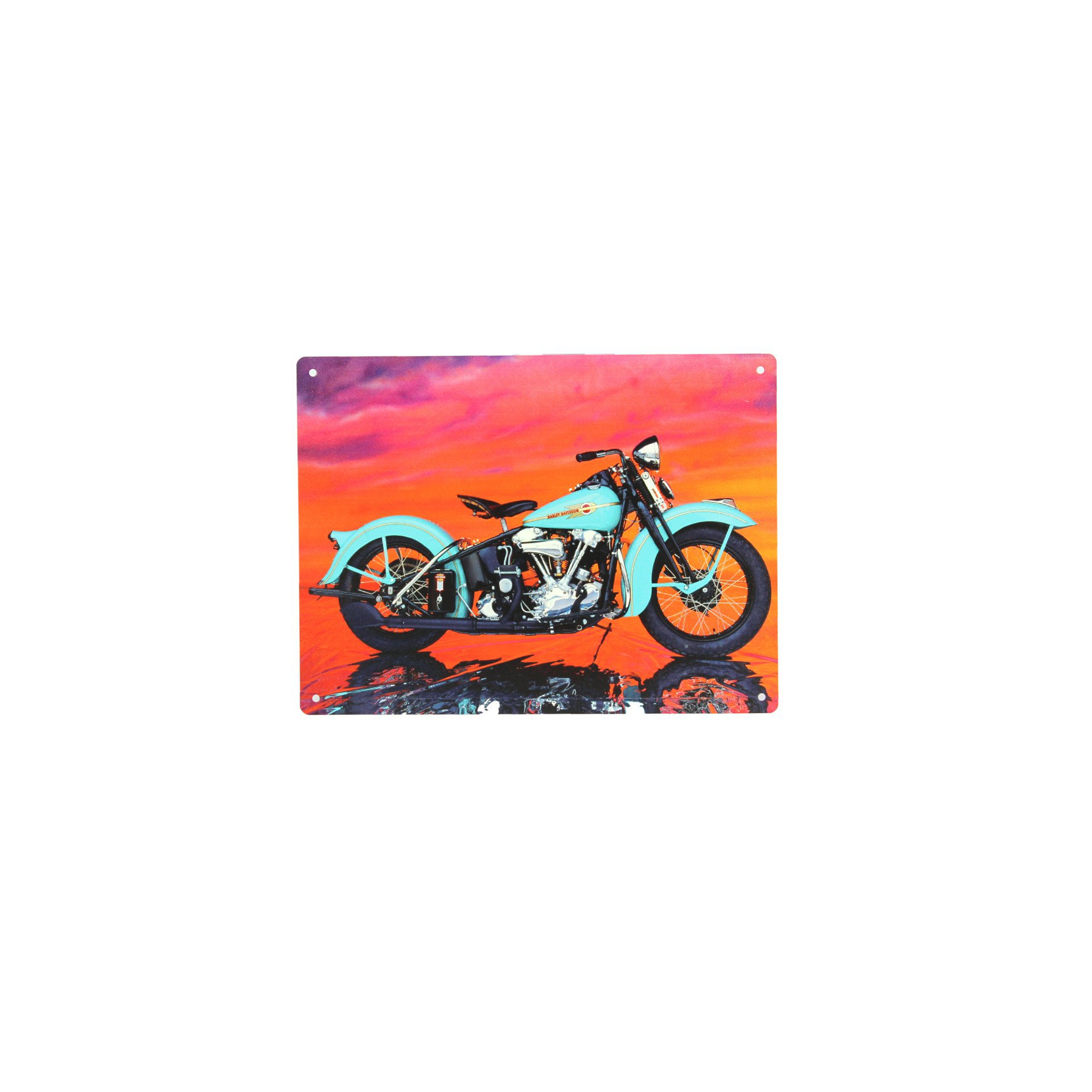 Placa Harley Pequena