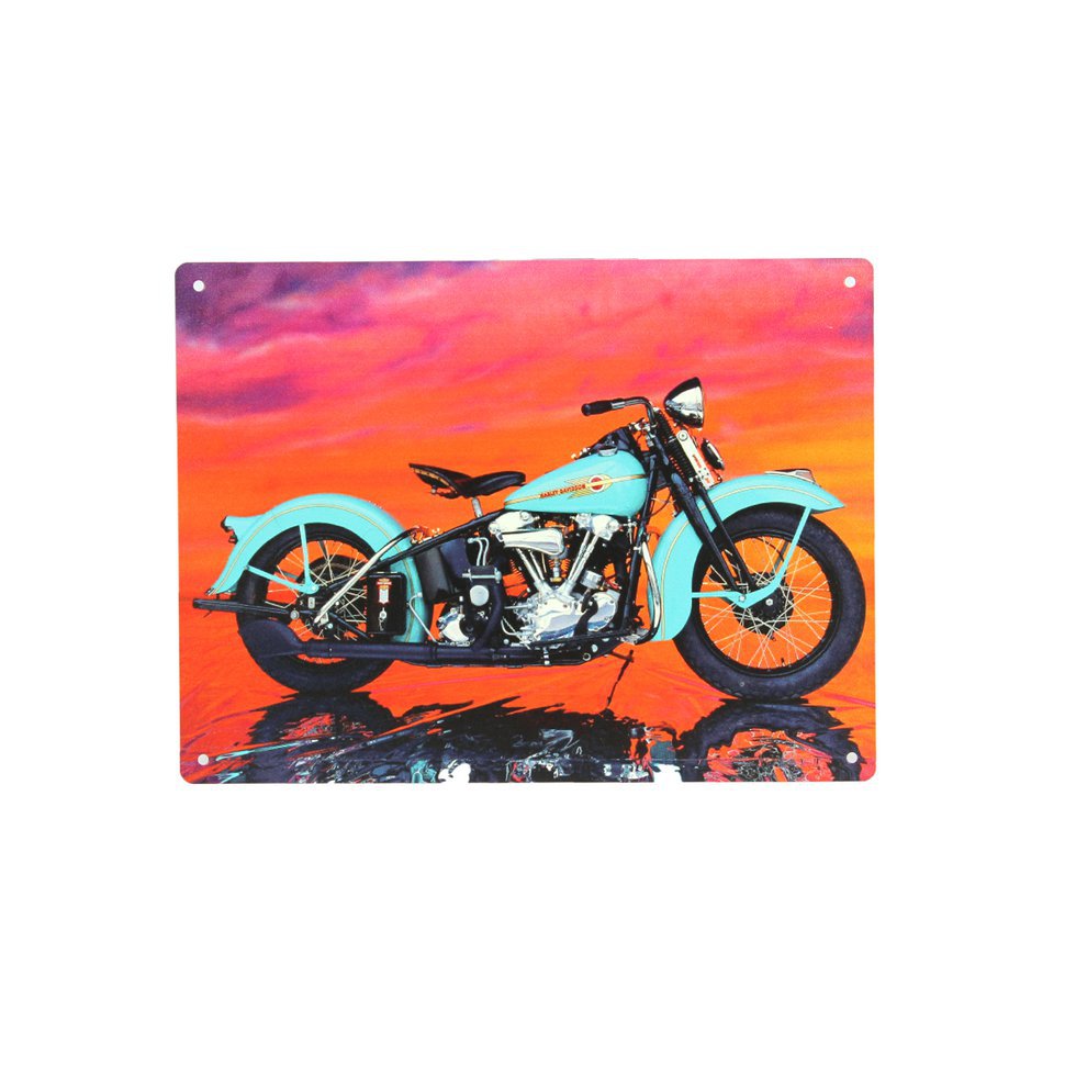 Placa Harley Pequena