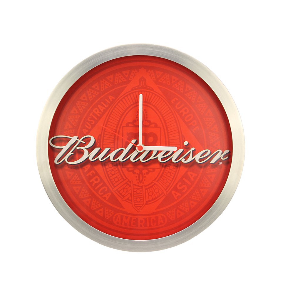 Relógio De Parede Budweiser