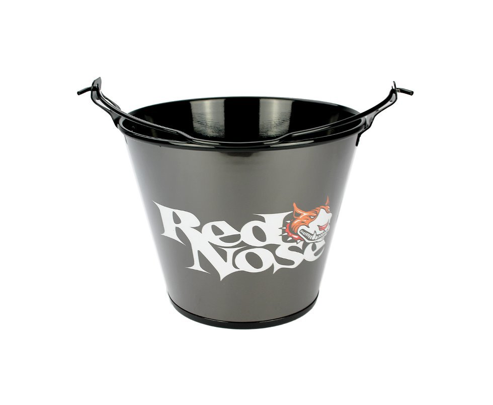 Balde Para Gelo De Alumínio - Red Nose Preto