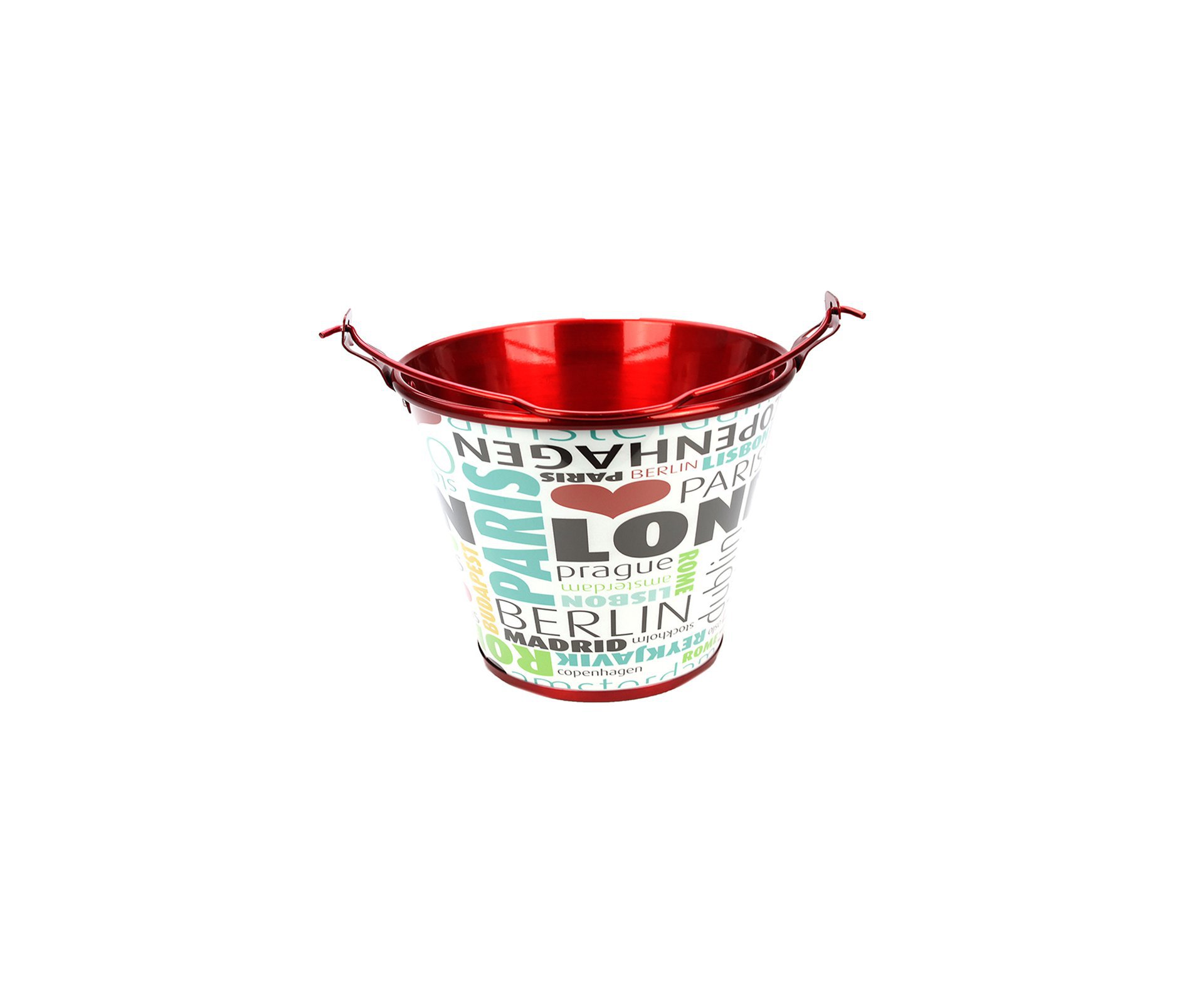 Balde Para Gelo De Alumínio - Volta Ao Mundo