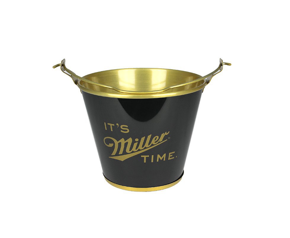 Balde De Alumínio Para Gelo - Miller Time