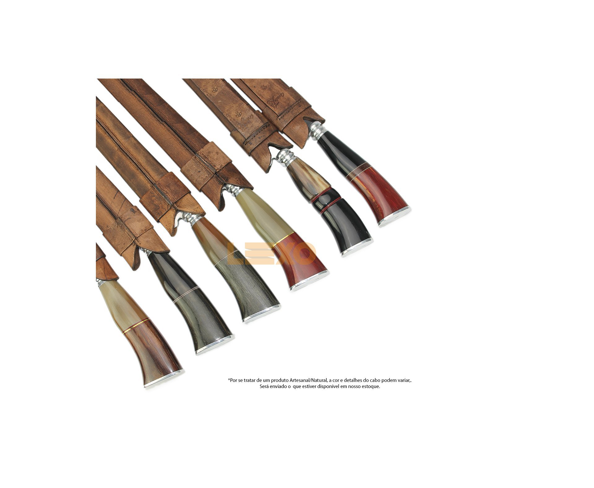 Faca Campeira 8 Cabo Madeira/chifre - Rodeio.