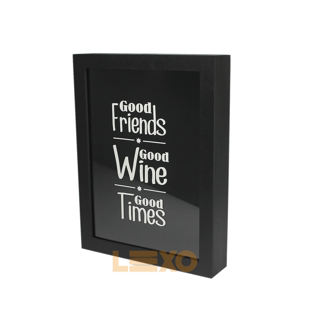 Quadro Porta Rolhas Pequeno Good Wine - Bar Light