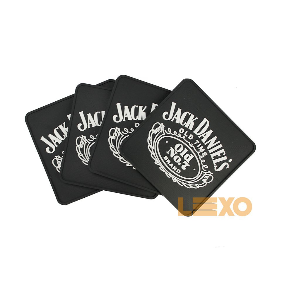 Porta Copo Emborrachado Jack Daniel S - Bar Light