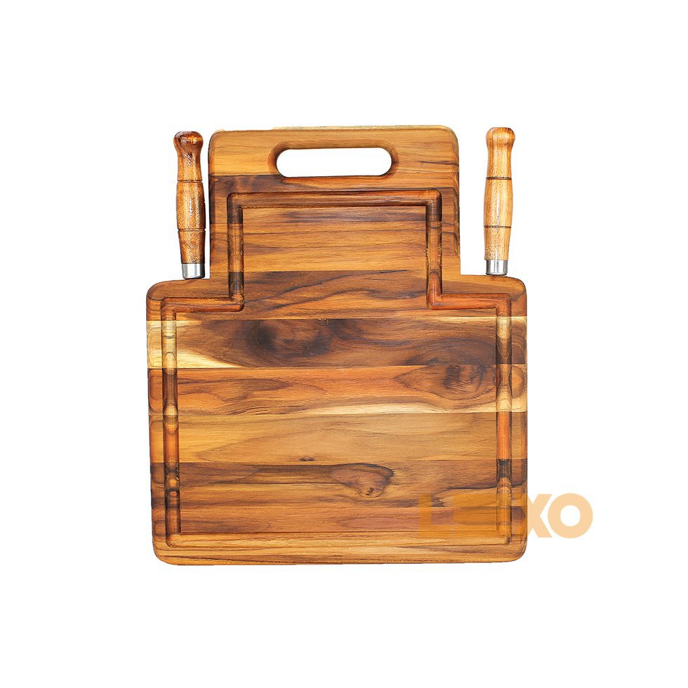 Tabua Mini Grill Com Faca E Garfo - Roni Grill