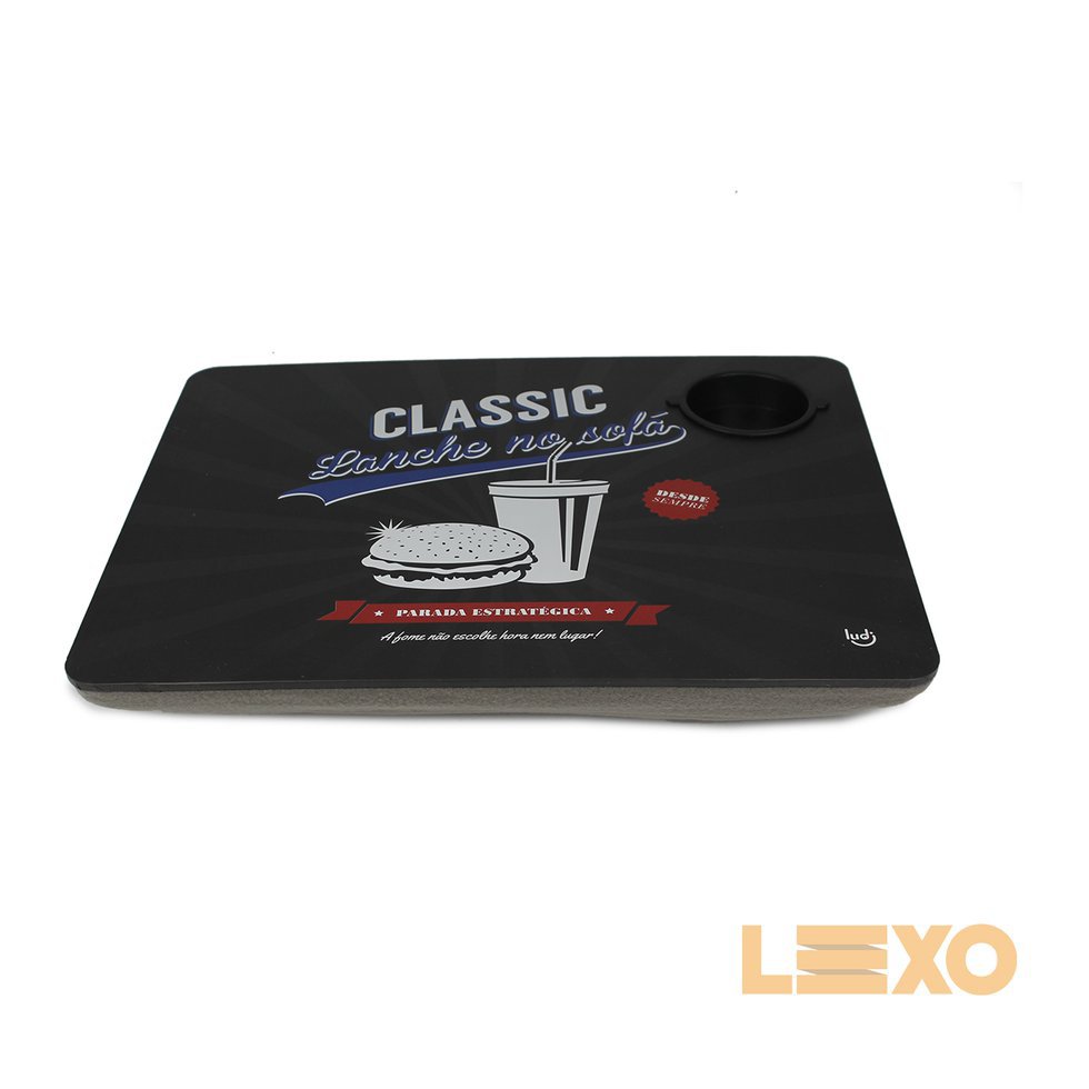 Suporte Para Notebook Com Almofada - Classic Lanches - Ludi