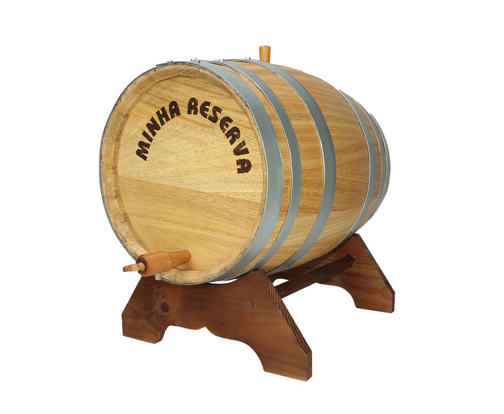 Barril De Madeira Umburana 20l - Tanoaria Barros