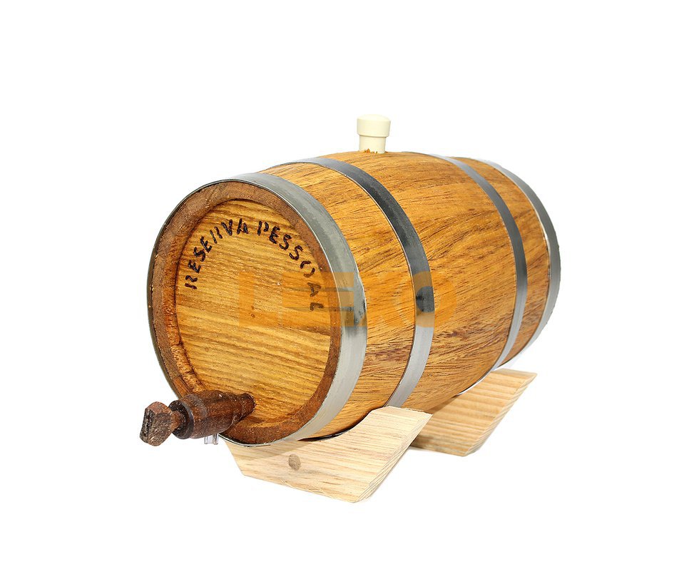 Barril De Umburana Horizontal 10 Lt - Tanoaria Santo Antônio
