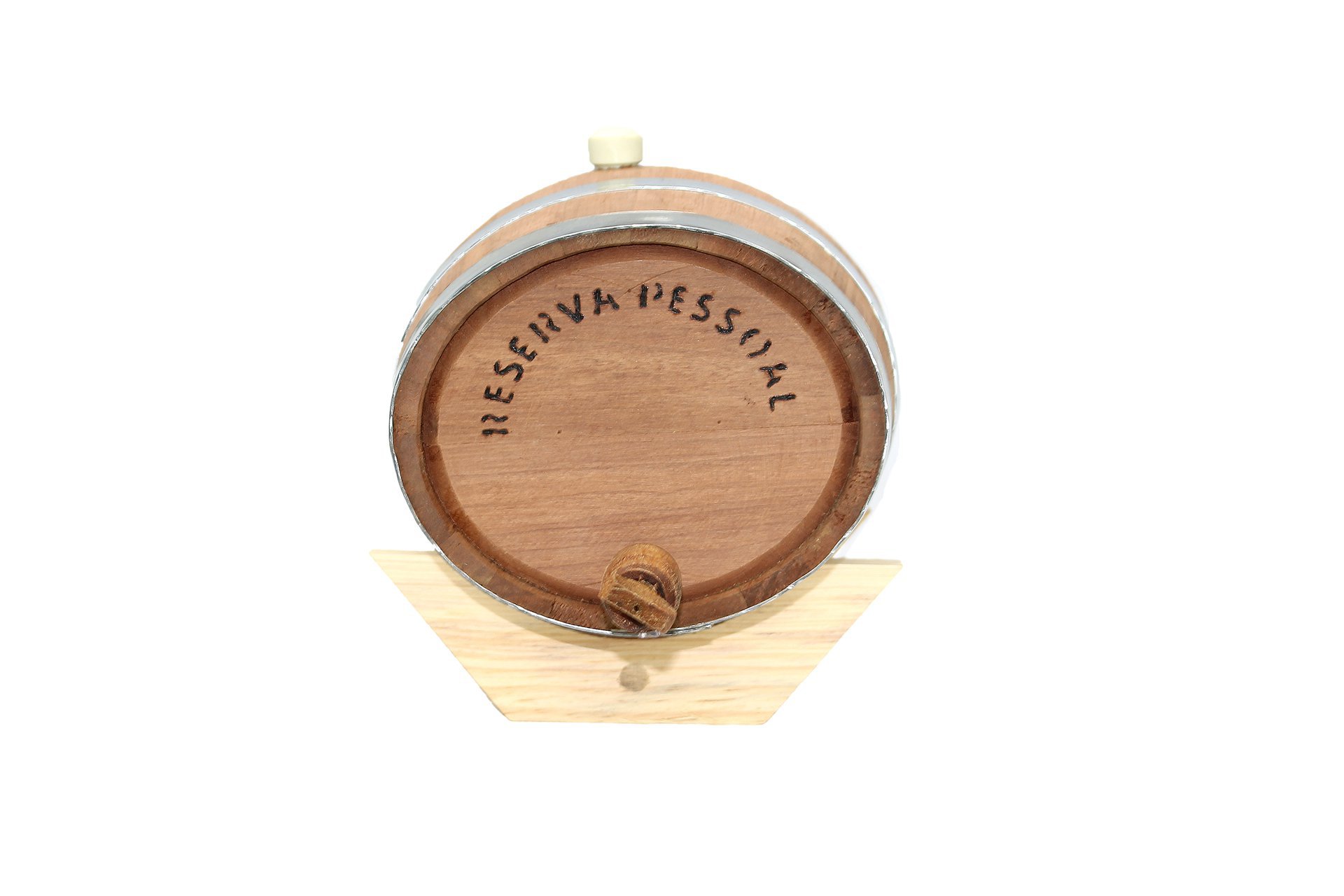 Barril De Cachaça Jequitibá Vermelho Oval 5 Lt - Tanoaria Santo Antônio