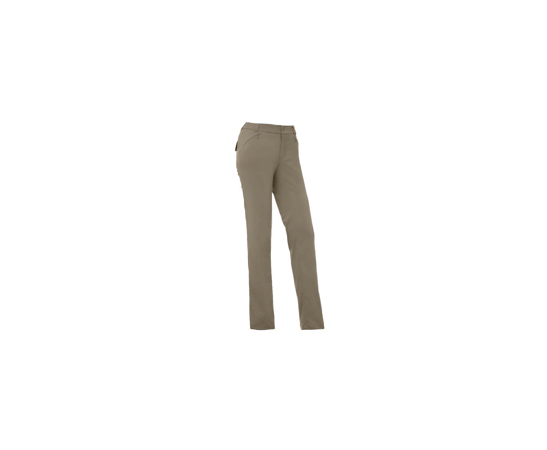 Calça Authentic Lady- Kaki Médio - Solo - 38