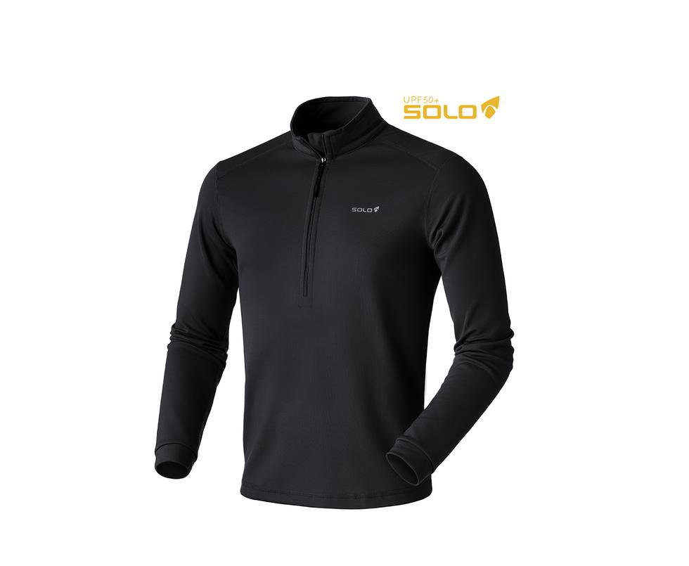 Blusa X-thermo Ds Zip - Preto - Solo - P