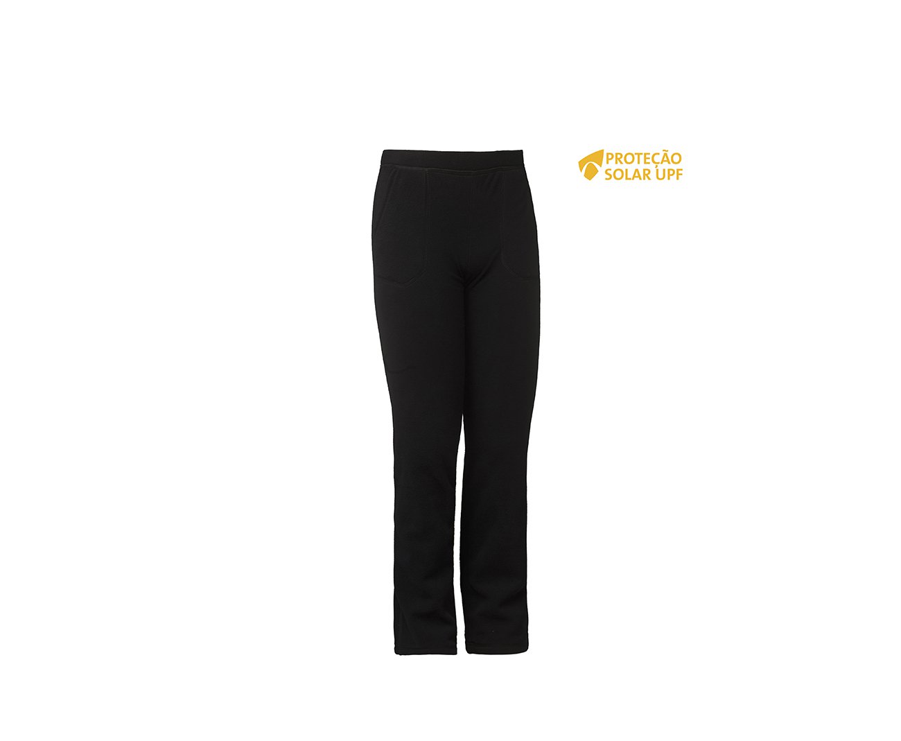 Calça Microfleece Kids - Preto - Solo  - 8