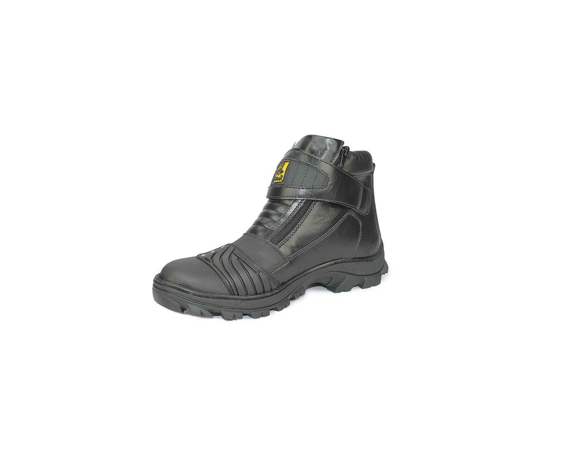 Bota Moto Accra Preto/brilho - Dakar - 34