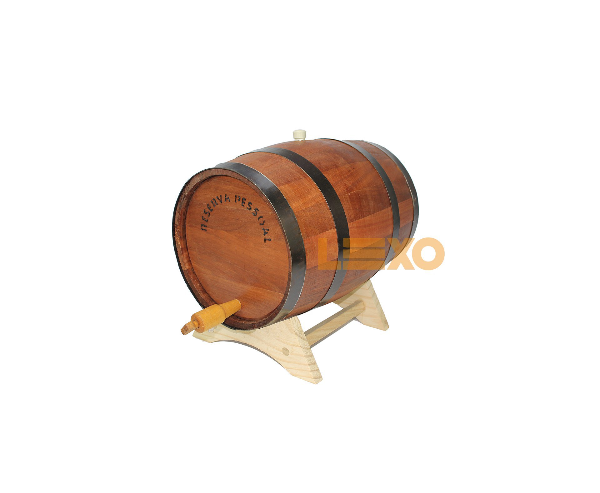 Barril De Jequitibá Vermelho Horizontal 20 Lt - Tanoaria Santo Antônio