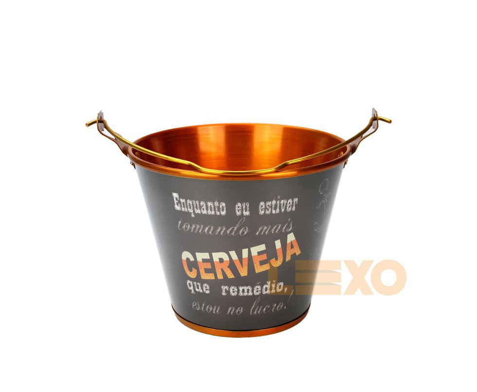 Balde De Alumínio Para Gelo - Lucro - Alumiart Falcão