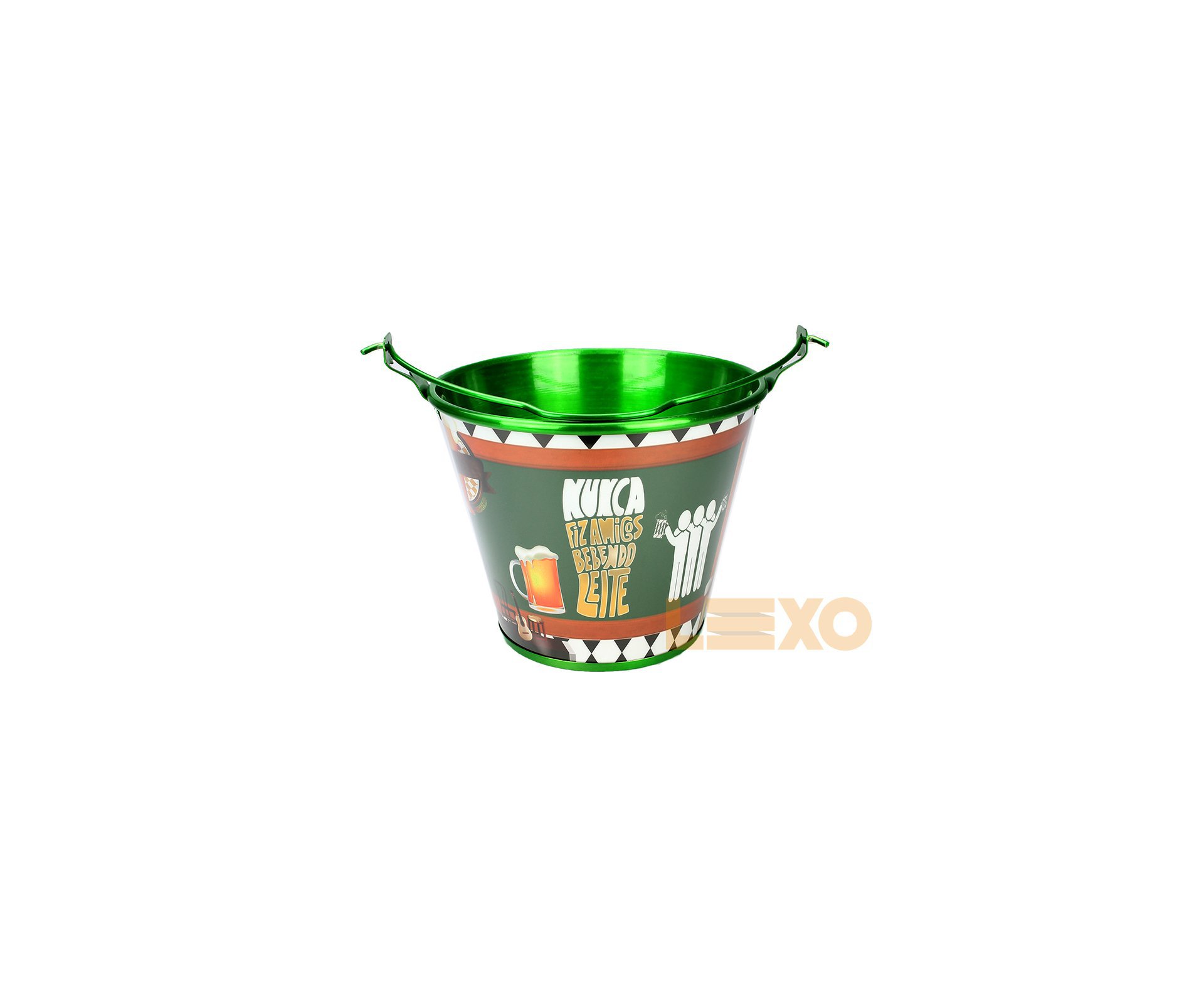 Balde De Alumínio Para Gelo - Amigos - Alumiart Falcão