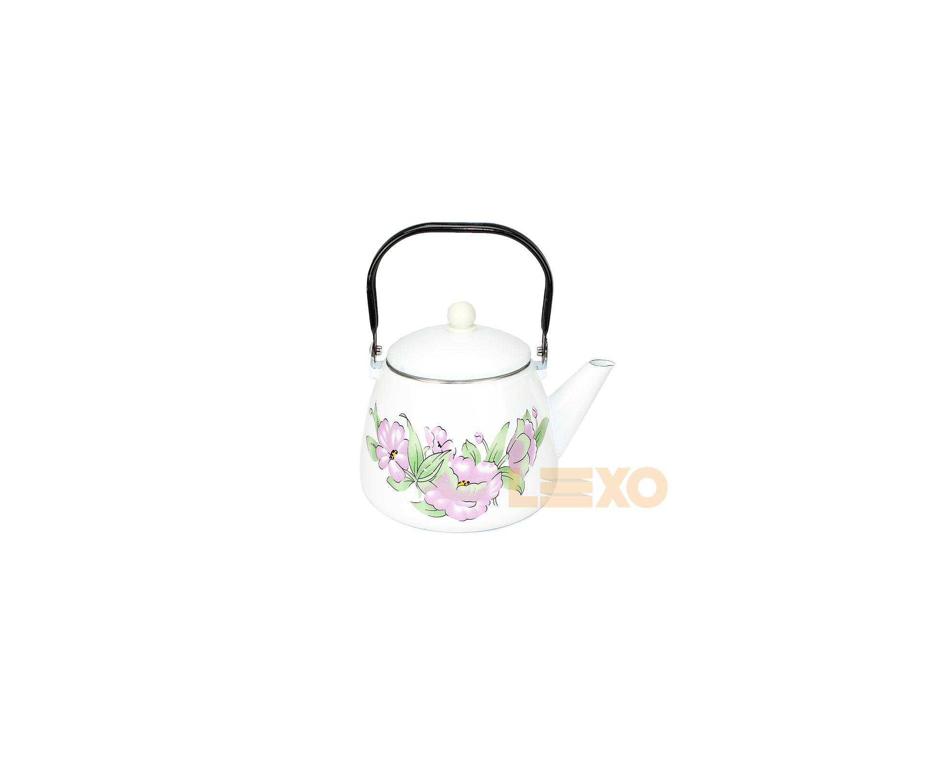 Bule Esmaltado Decorado 3,5 L - Casita