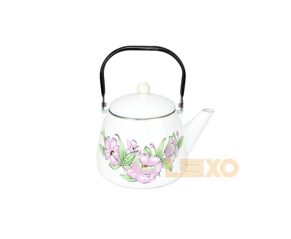 Bule Esmaltado Decorado 3,5 L - Casita