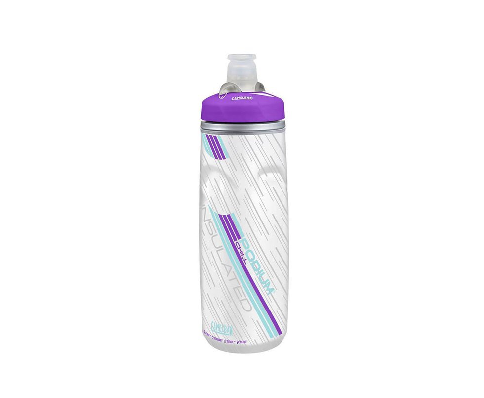 Garrafa Podium Chill 0,61l Cinza E Lilas - Camelbak
