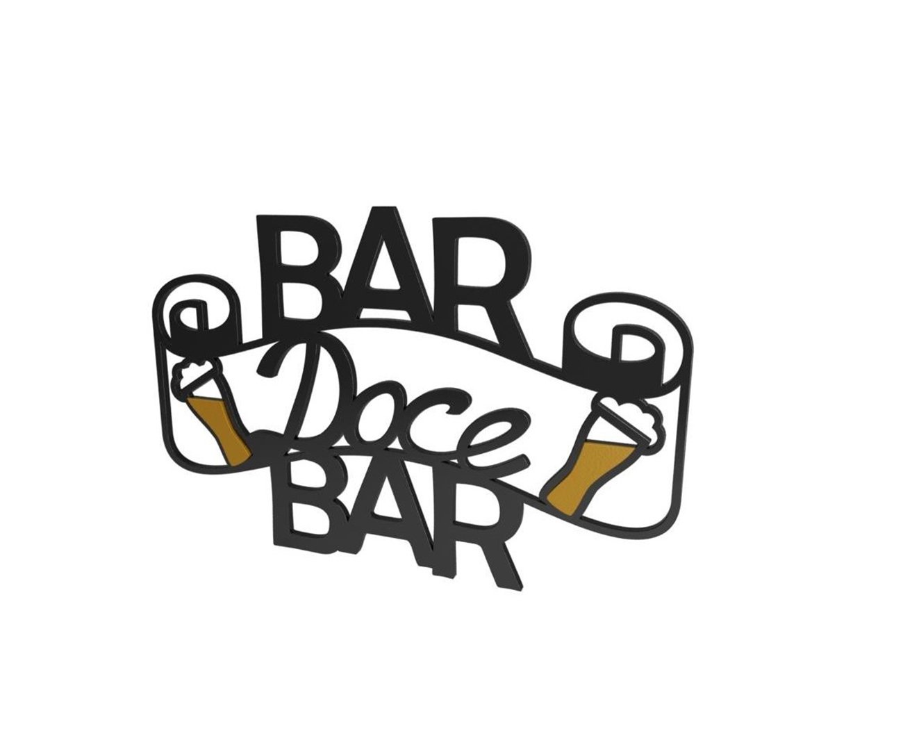 Aplique Bar Doce Bar - Geton