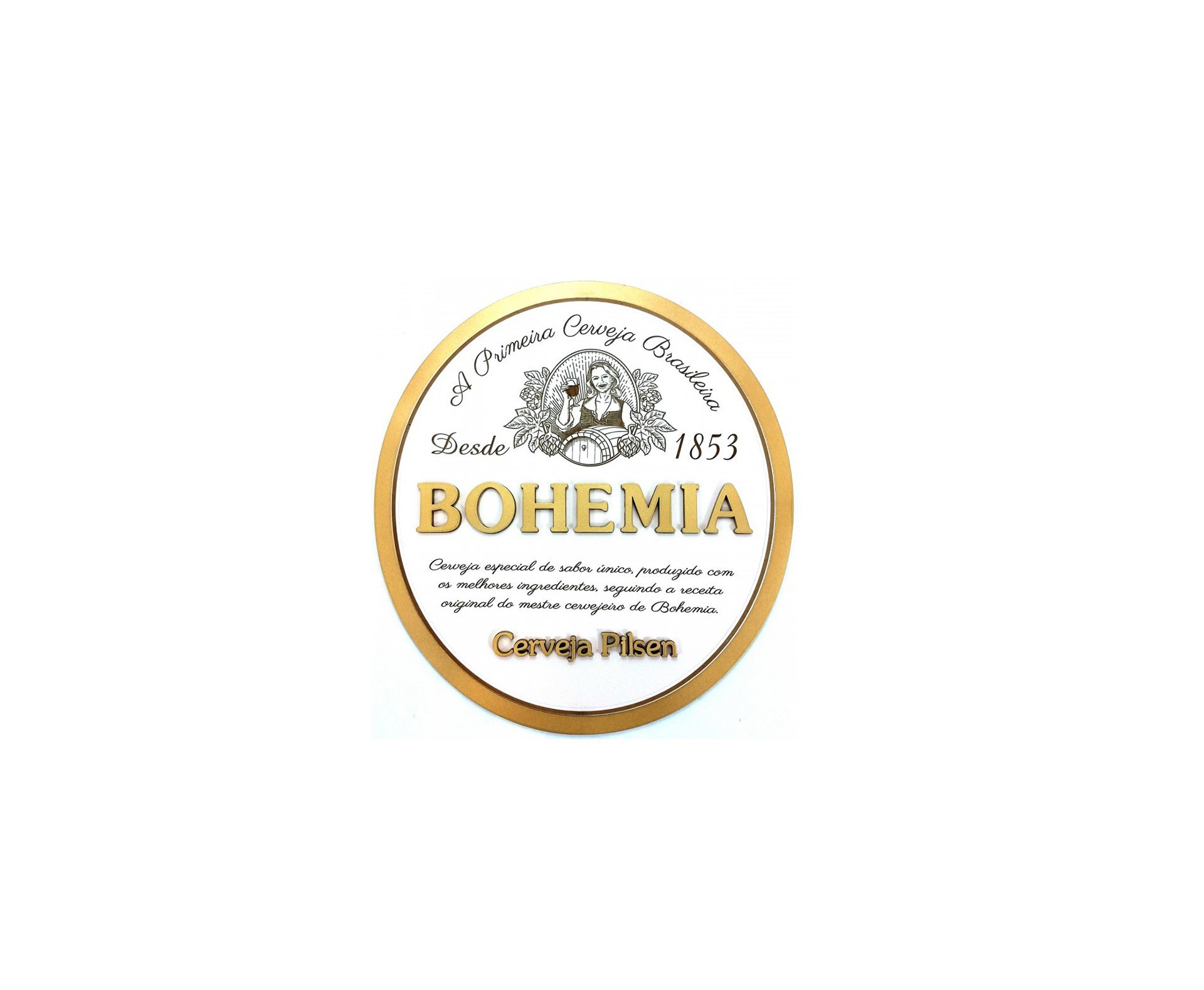 Quadro Geton Bebida - Bohemia