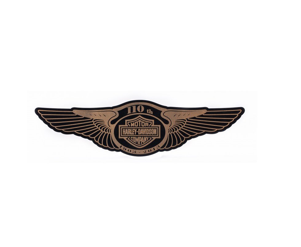 Quadro Bebida - Harley Davidson Asas - Geton
