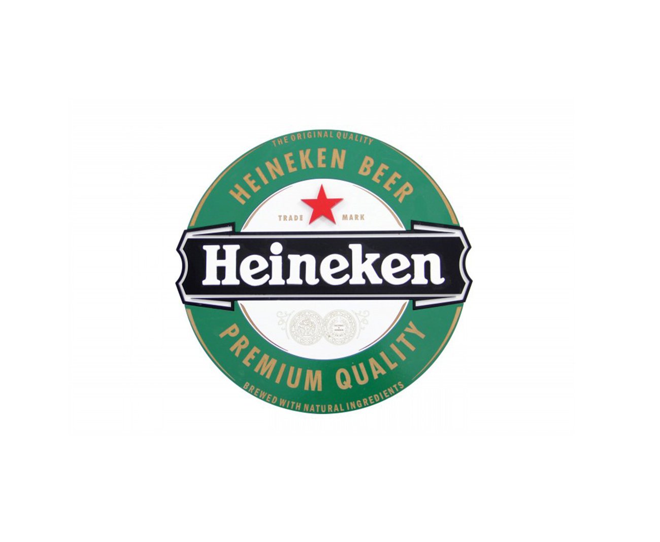 Quadro Bebida - Heineken - Geton