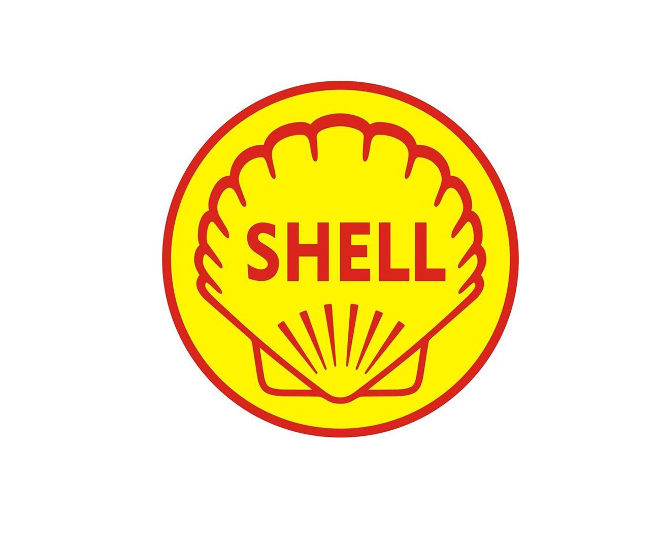 Quadro Logomarca Shell 1955 - Geton