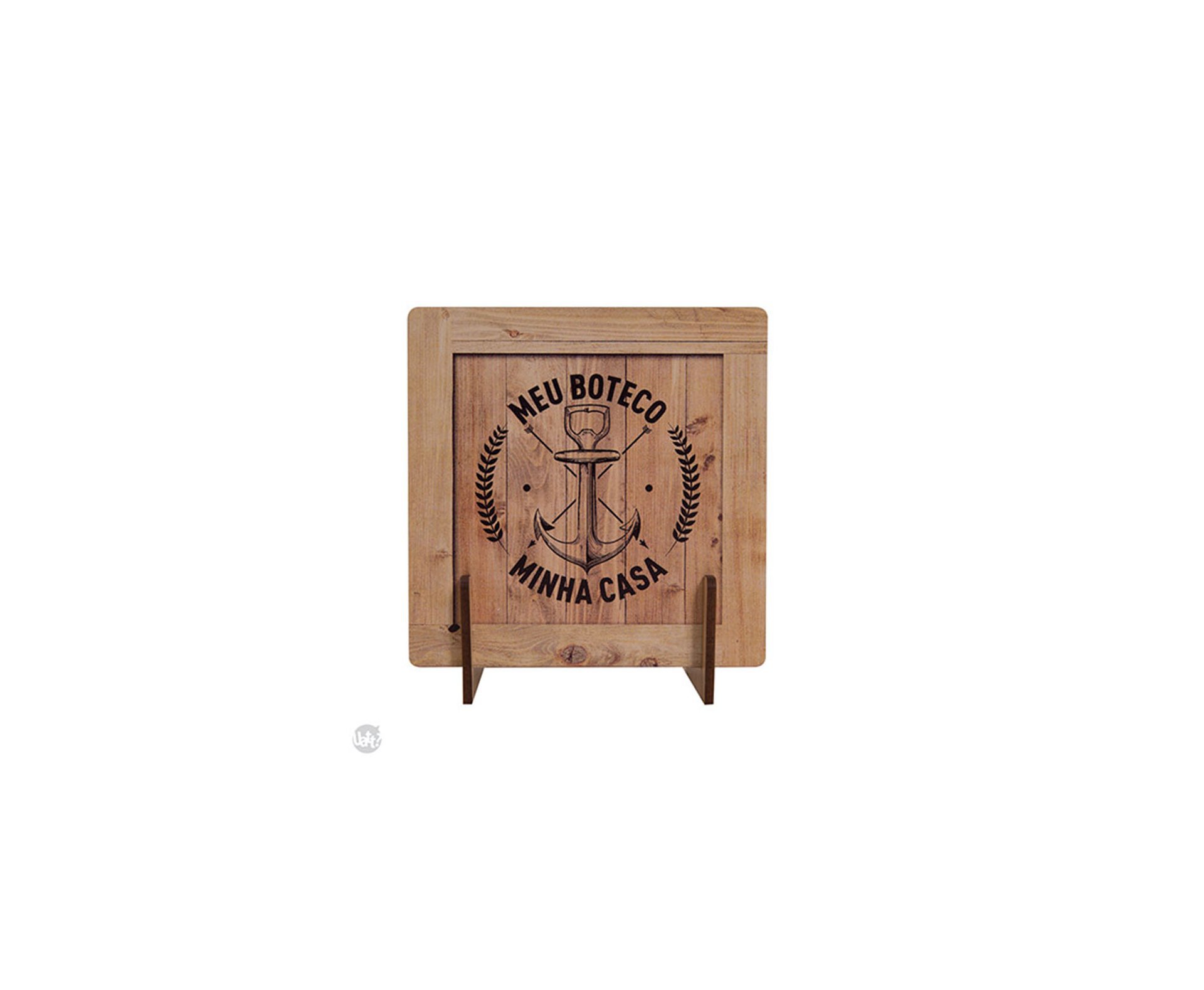 Porta Copo Com Suporte (5un) Meu Boteco Minha Casa - Uatt