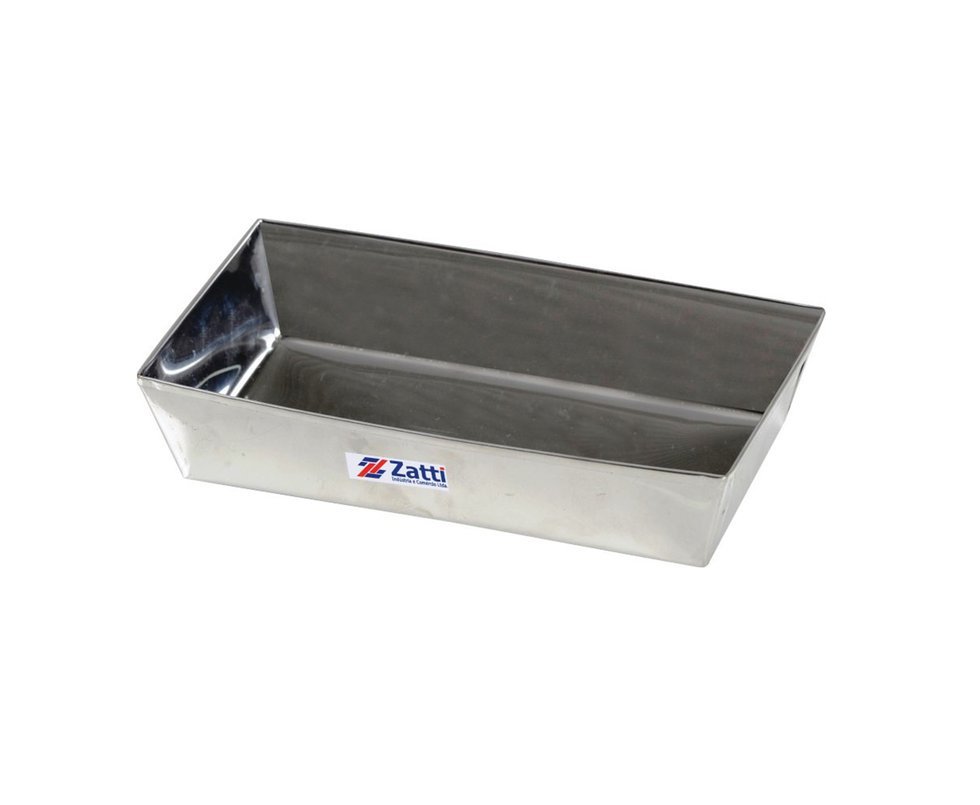 Forma Zatti Para Pão Em Inox 430 - 145 X 123 X 26 Mm -