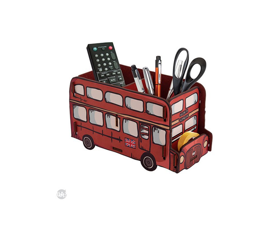 Porta Objetos Madeira - Onibus London - Uatt