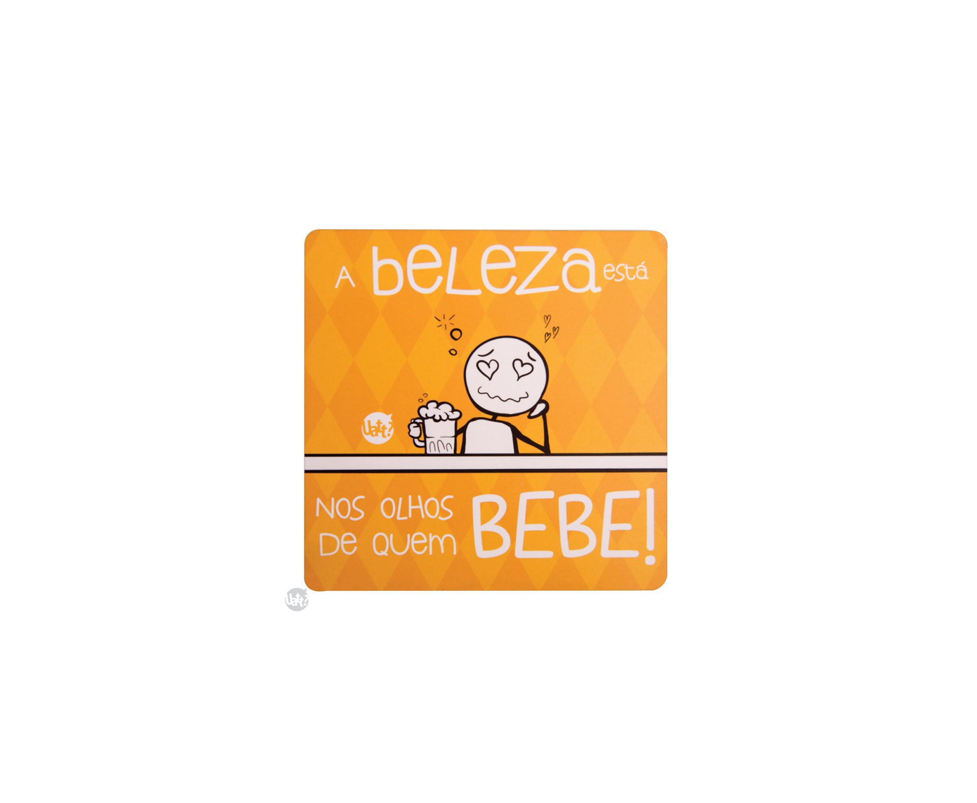 Porta Copos Mdf - Frases De Boteco - Uatt