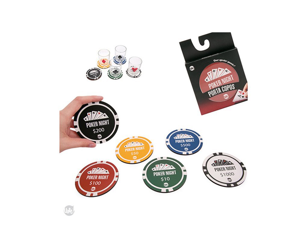 Porta Copo - Poker Nigth - Uatt