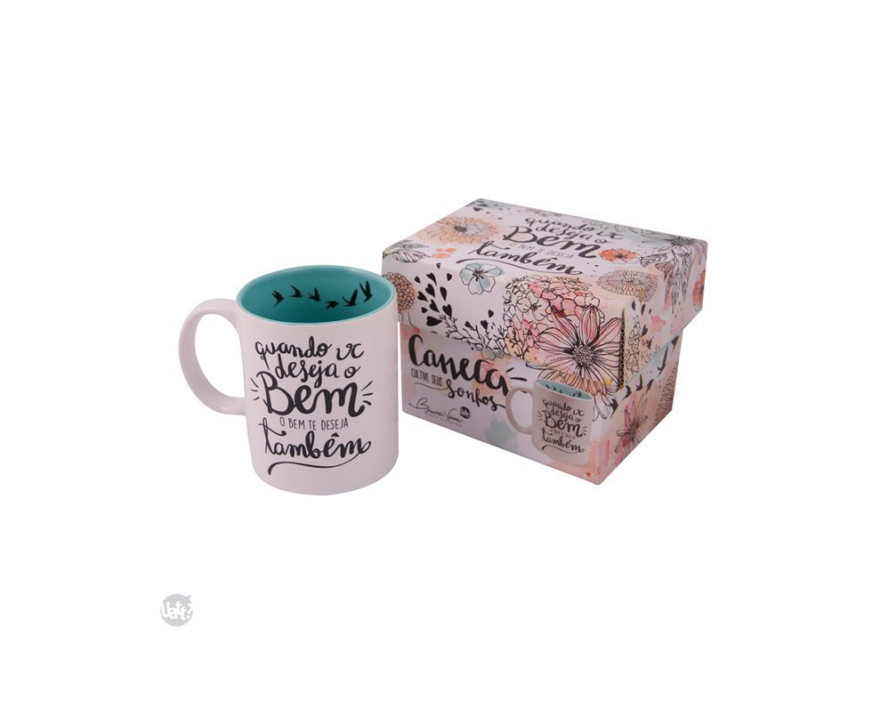 Caneca Cultive Seus Sonhos - Deseja O Bem - Uatt
