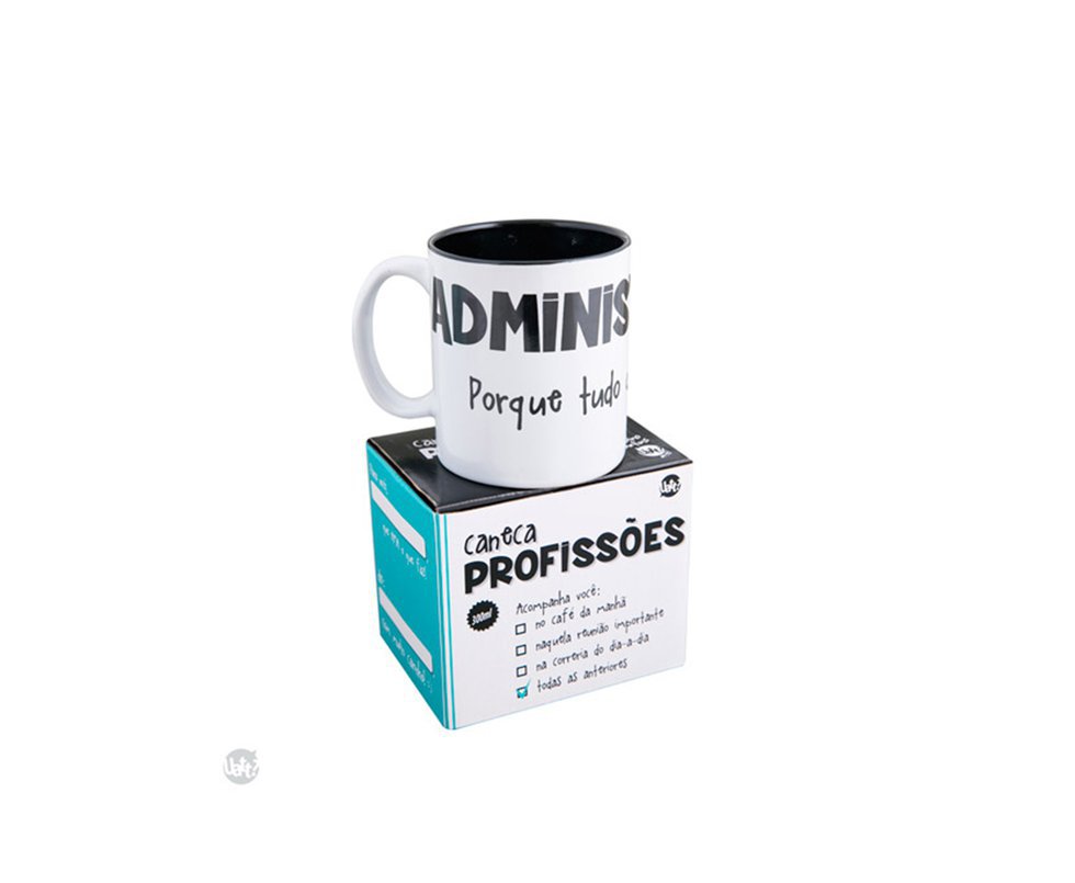 Caneca Profissões - Administração - Uatt