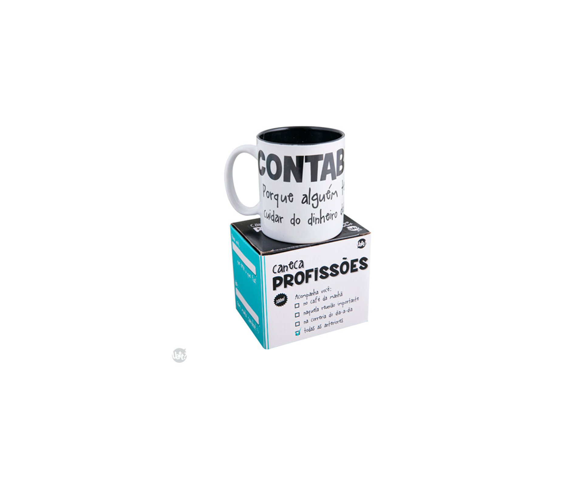 Caneca Profissões - Contabilidade - Uatt