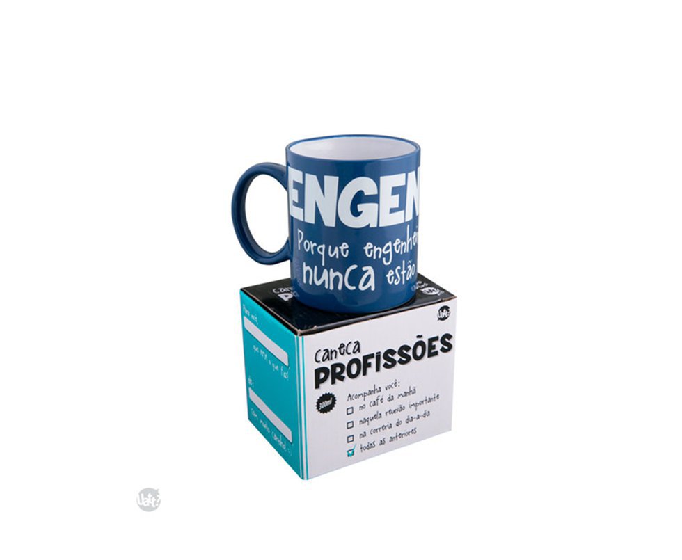 Caneca Profissões - Engenharia - Uatt
