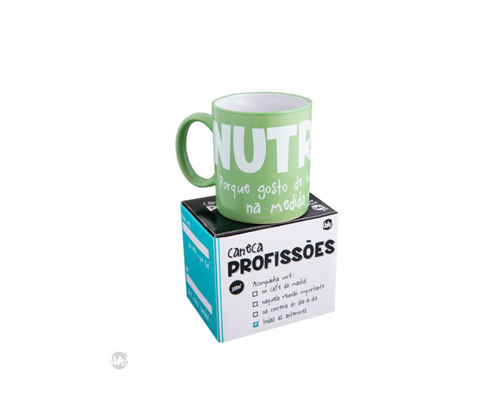 Caneca Profissões - Nutrição - Uatt
