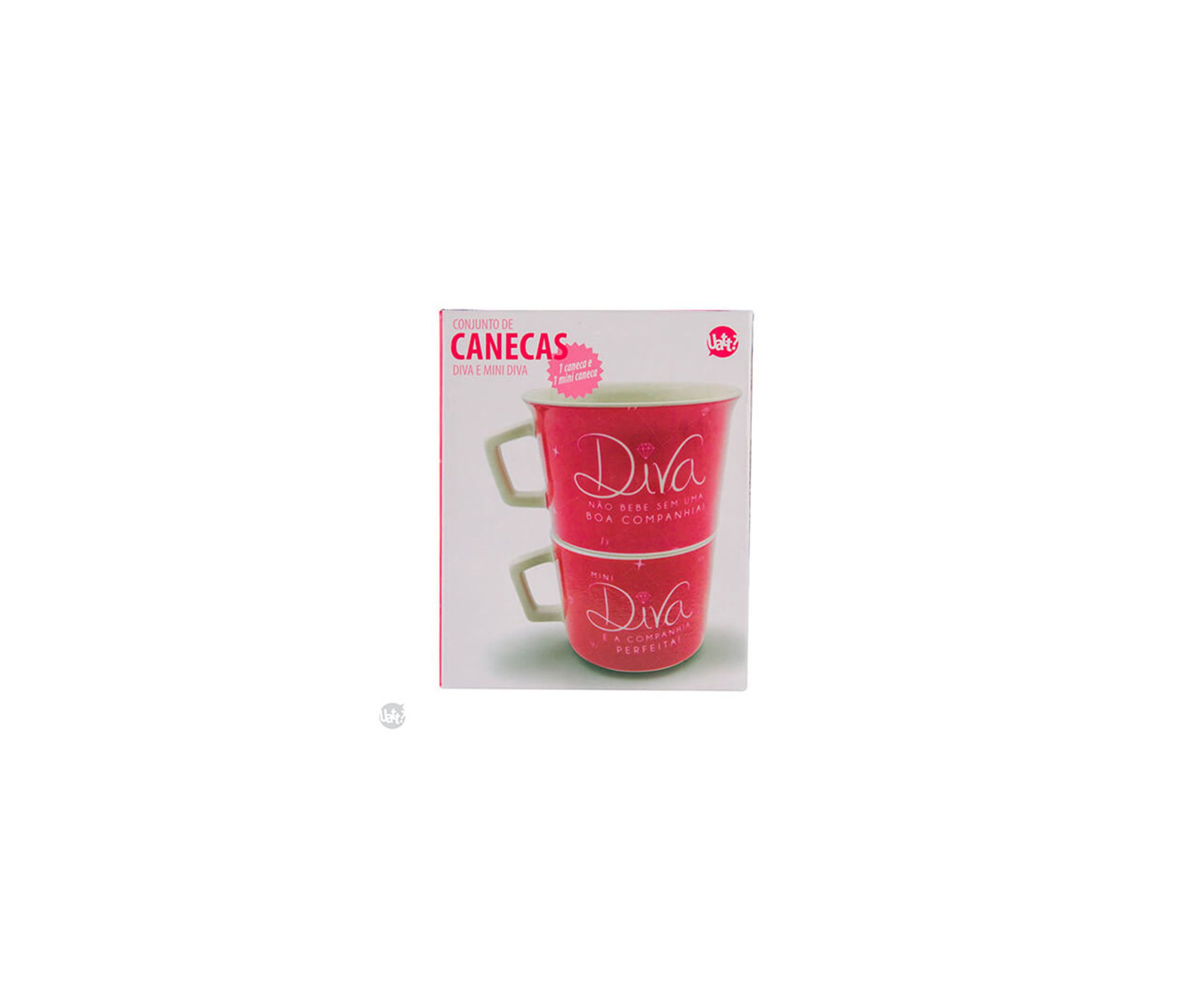 Conjunto De Canecas - Diva E Mini Diva - Uatt