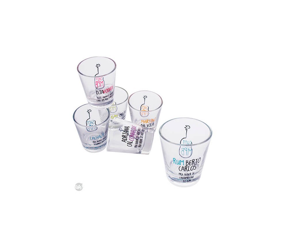 Conjunto Shot (6un) Mpb - Uatt