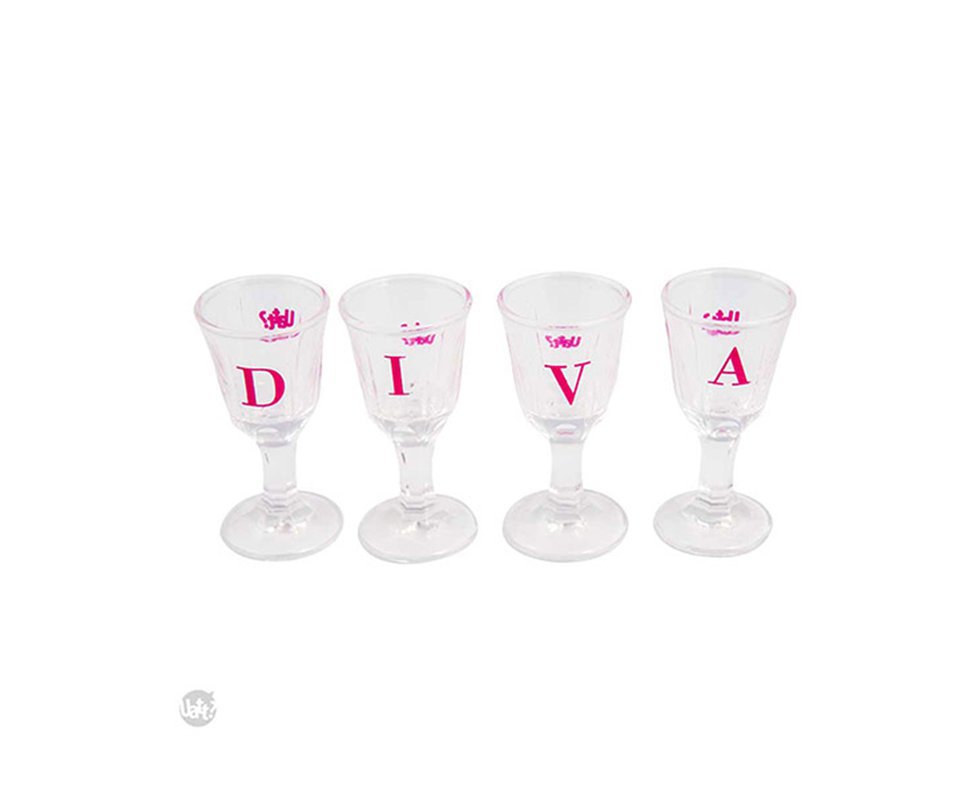 Conjunto Shot Mini Taça Diva - Uatt
