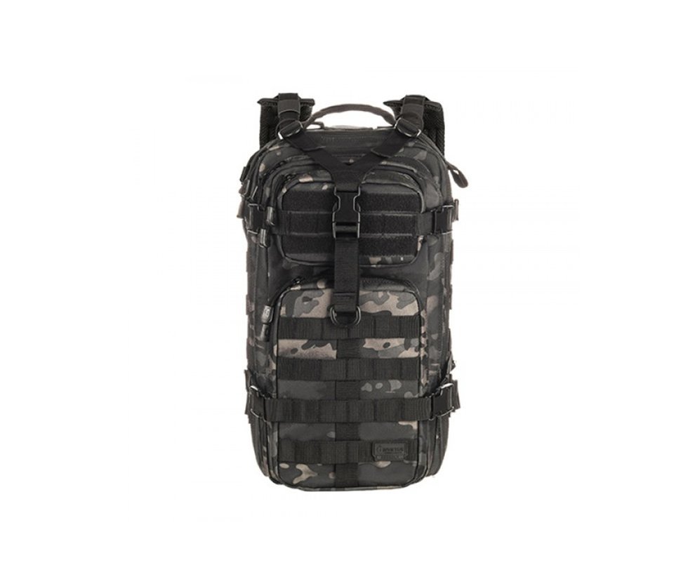 Mochila Assault Invictus Camuflado Multicam Black