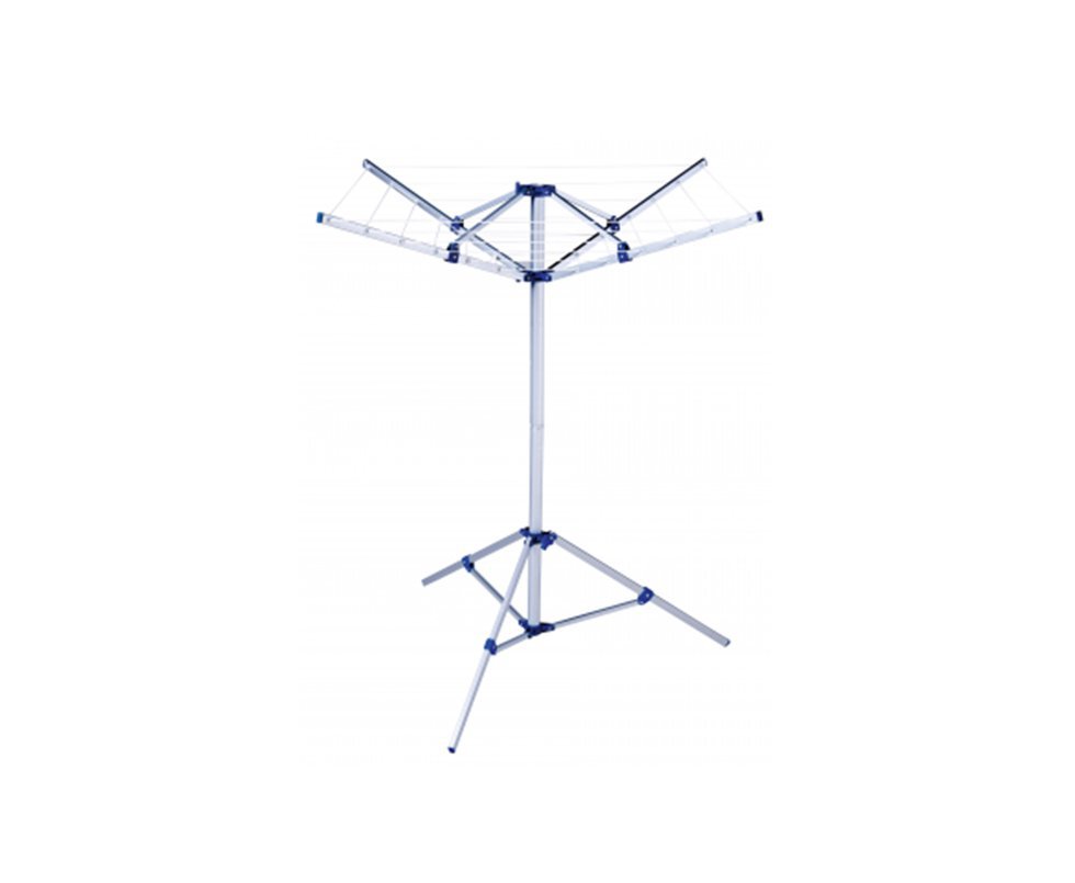 Varal Parabolico Aluminio Com Base - Mor